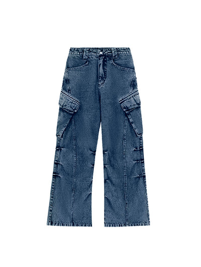 All Out Flare Cargo Unisex Jeans