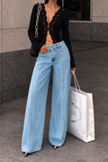 Parallel Blue Wide Leg Jeans