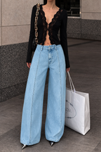 Parallel Blue Wide Leg Jeans