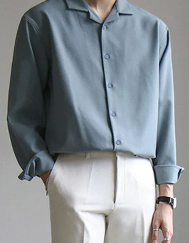 Ultra Smooth Collar Long Sleeve Shirt