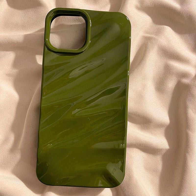 Glossy Luxe Texture Iphone Cover