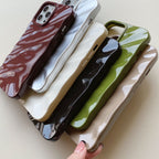 Glossy Luxe Texture Iphone Cover
