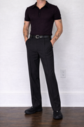 Straight Korean Pin-Tuck Pants