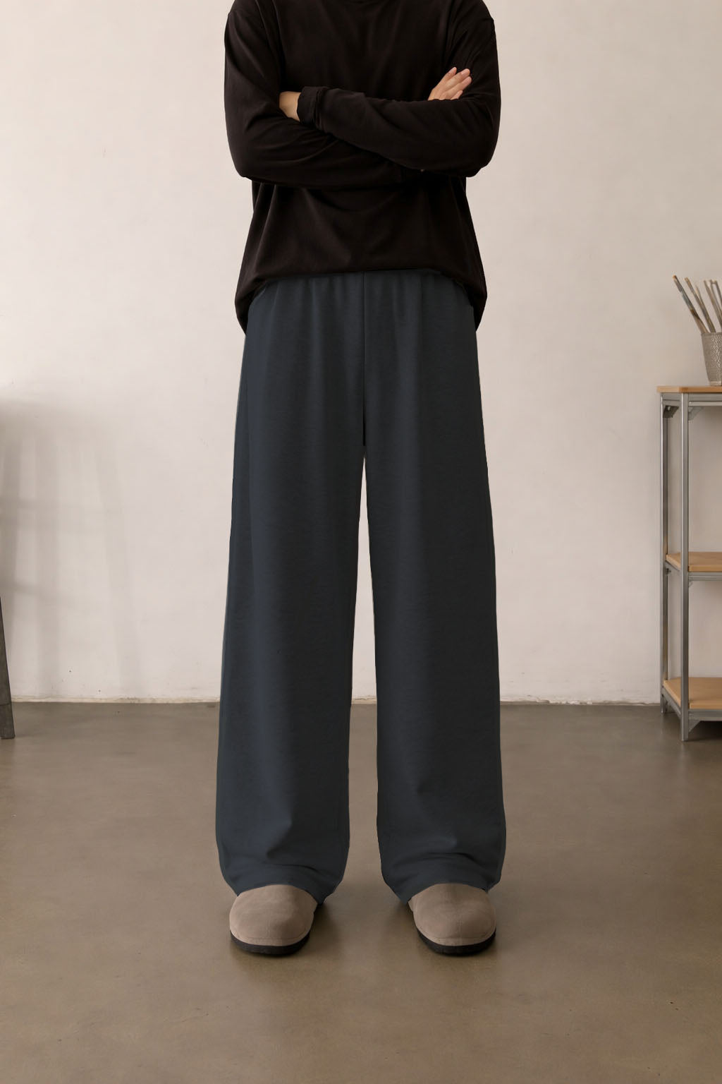 Lowkey Pleat Japanese Relax Joggers