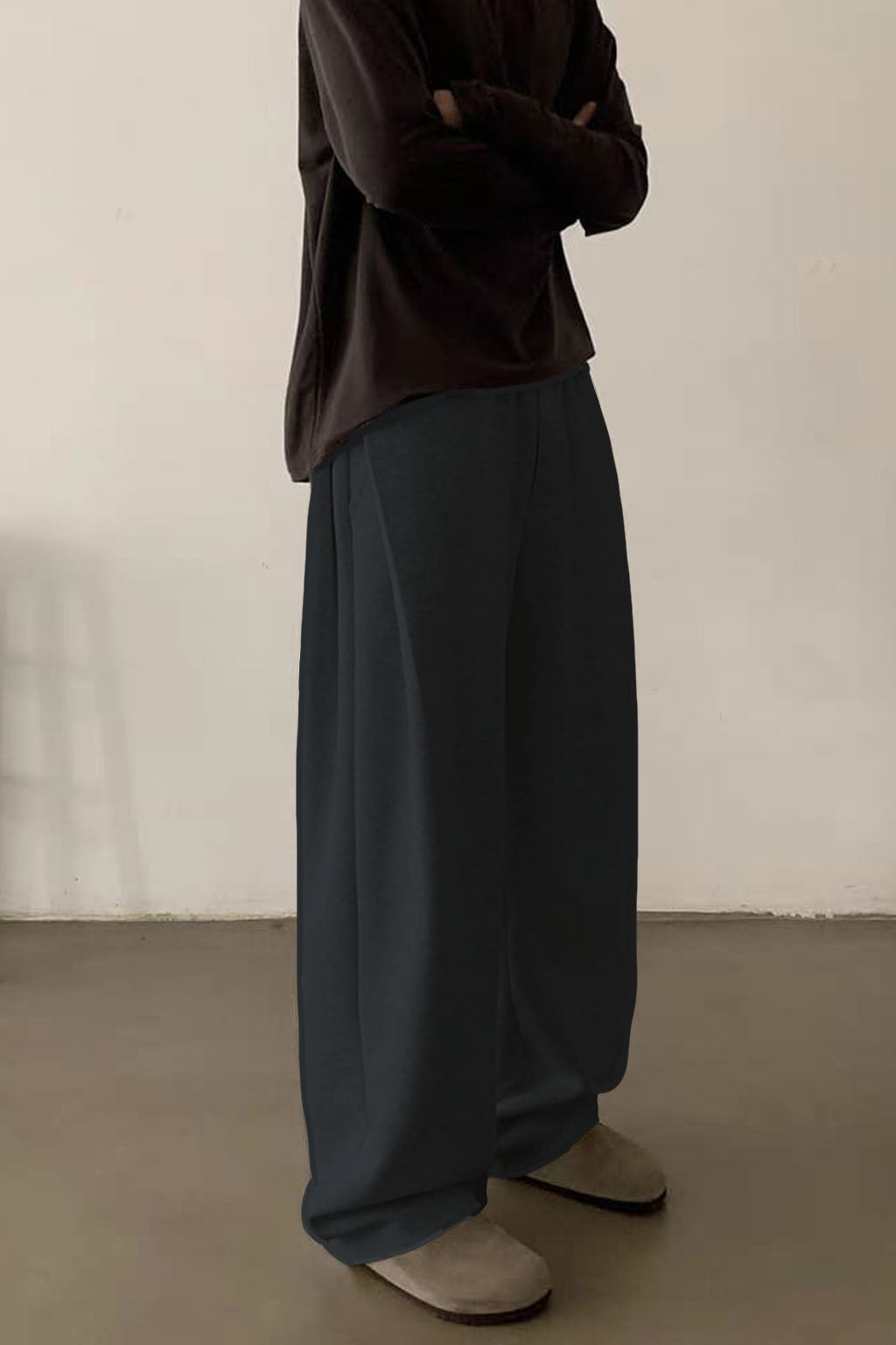 Lowkey Pleat Japanese Relax Joggers