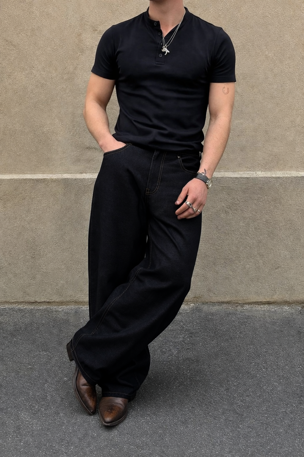 black