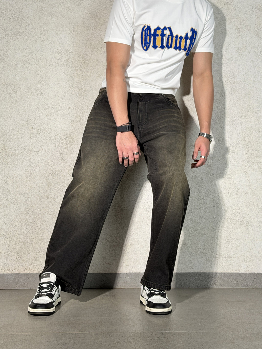 Copper Echo Baggy Fit Jeans