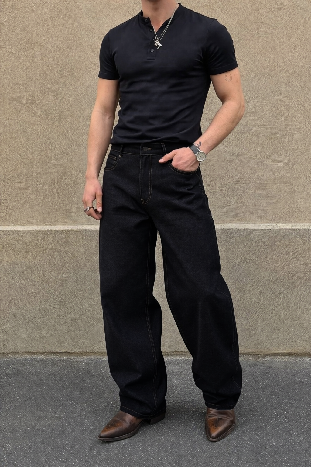 black