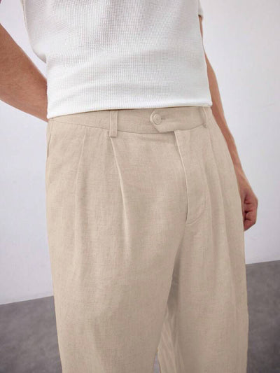 Casual Korean Linen Pants