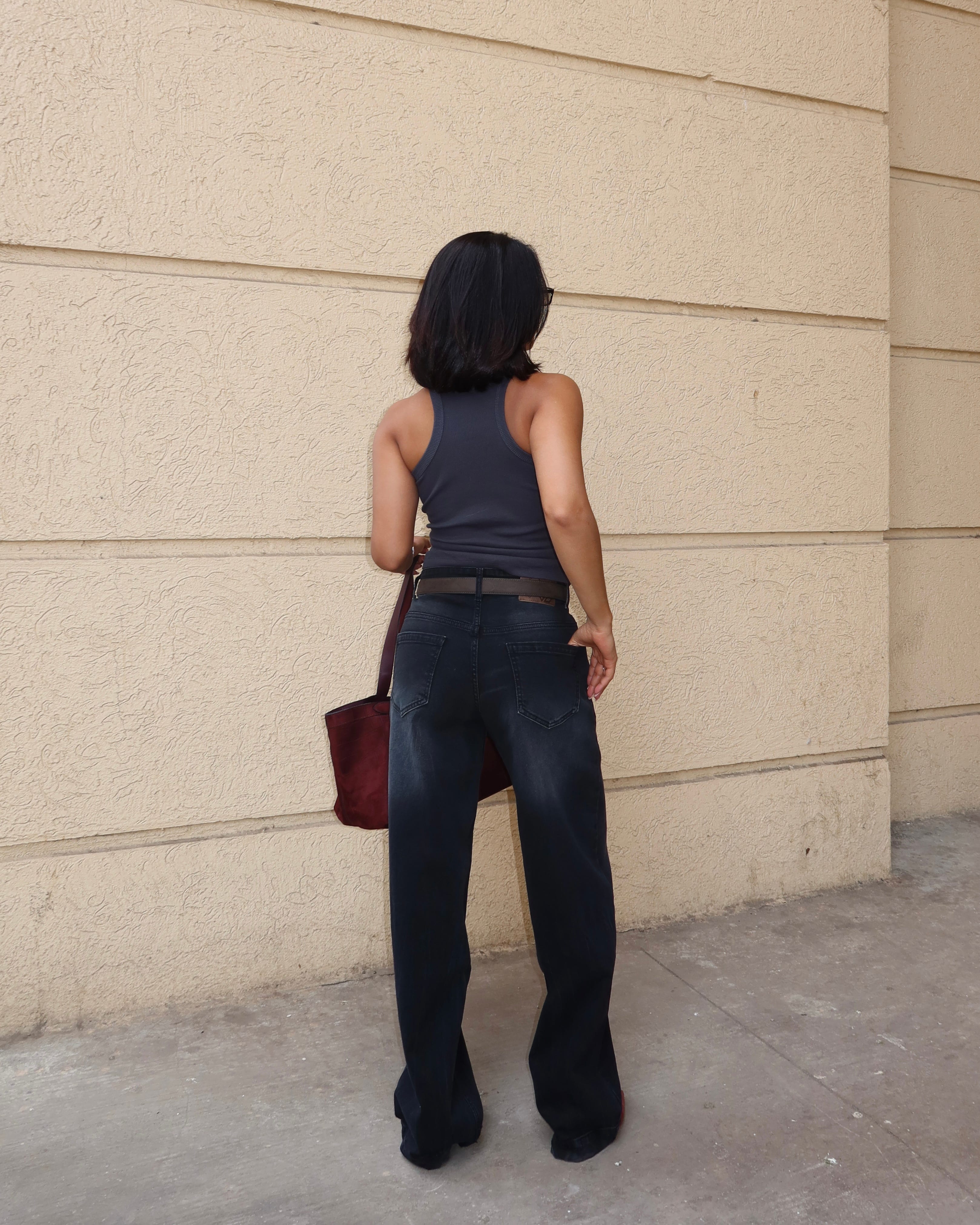 Night Flame Baggy Jeans
