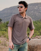 Jacquard Elite Polo T-shirt