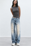 Chill In Blue Straight Fit Jeans