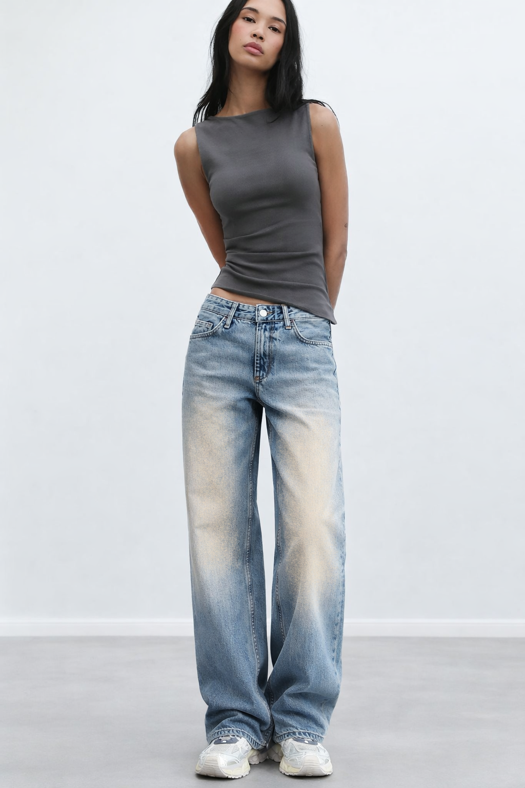 Chill In Blue Straight Fit Jeans