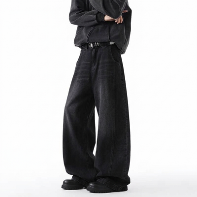 Level Up Pannel Super Baggy Jeans