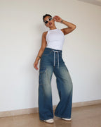 Outland Draw Wide Leg Cargo Jeans