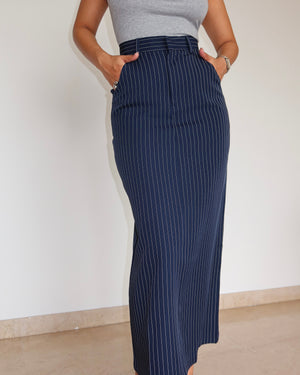 Stripe Statement Skirt