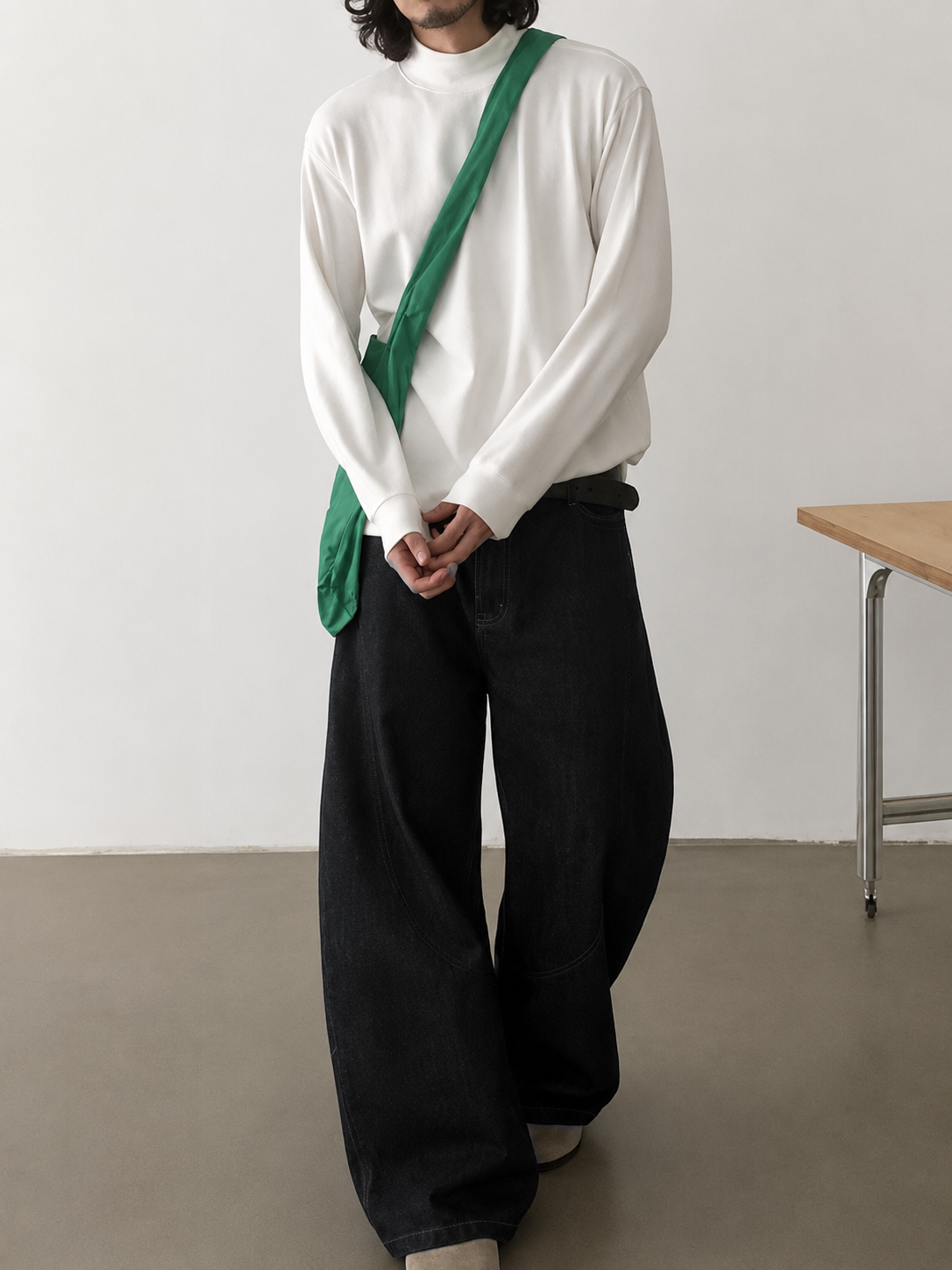 Black Japan Baggy Jeans - Image 3