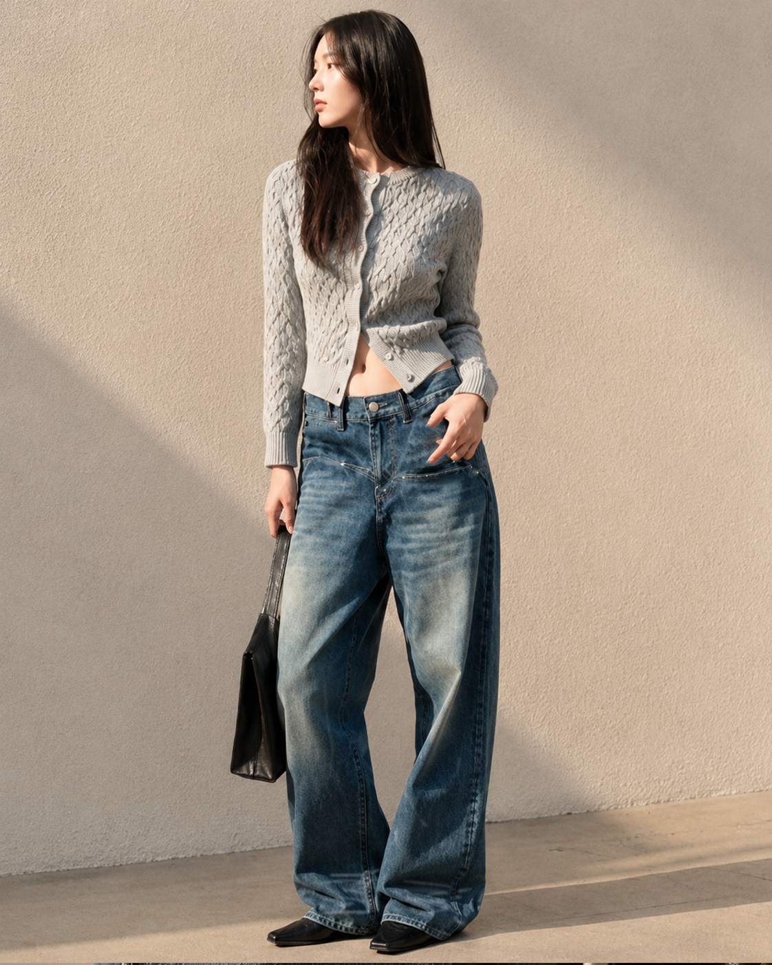 Too Relaxed Baggy Wide Leg Jeans