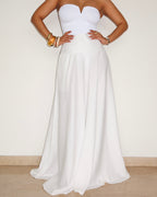 Soft Gathered Maxi Skirt