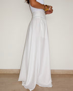 Soft Gathered Maxi Skirt