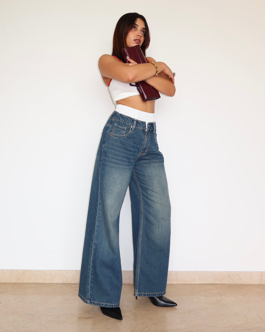  Baggy Wide Leg Jeans thumbnail 3