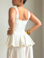 Couture Corset Flare Top