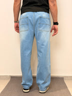 Blue Sprint Baggy Joggers