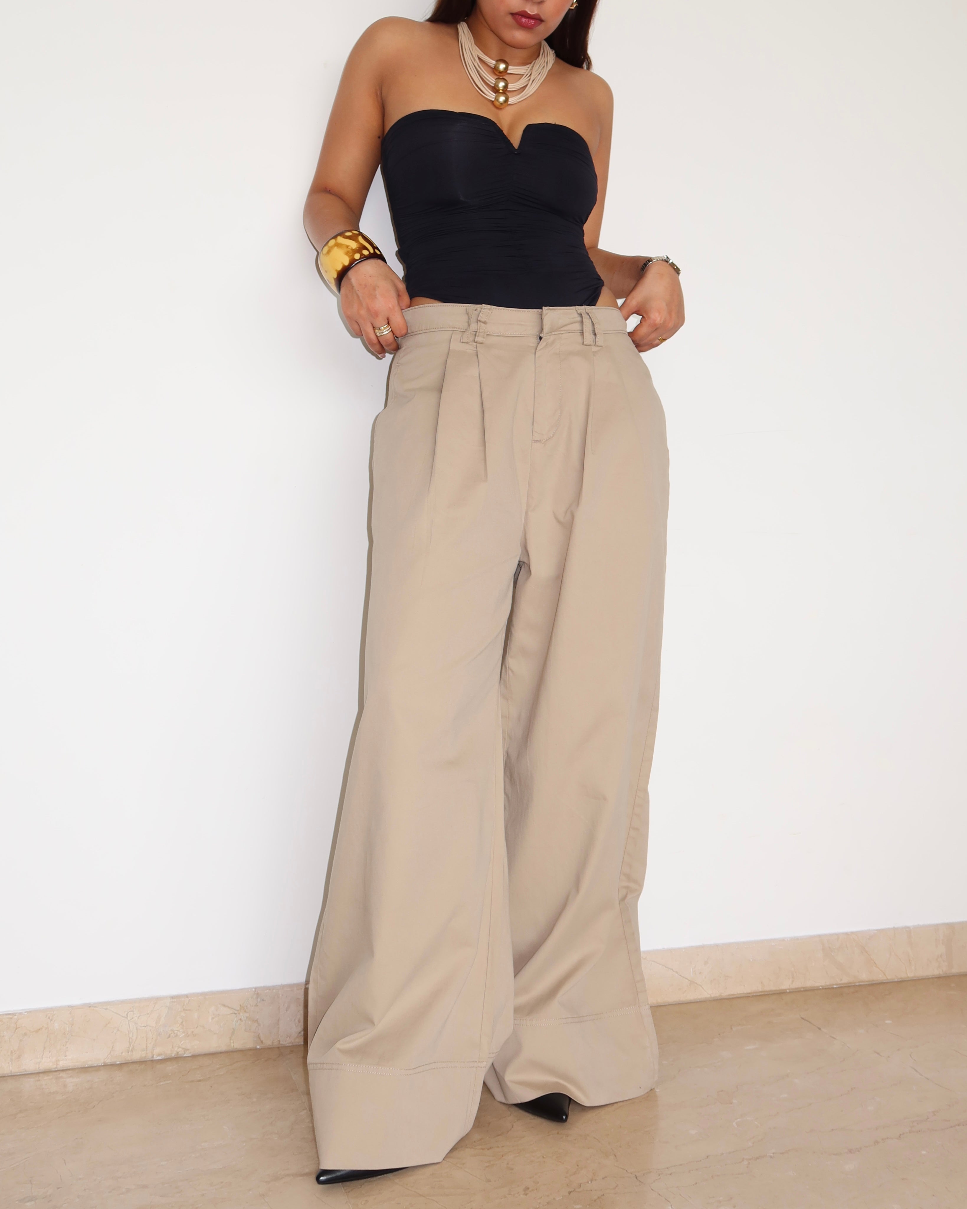 Alpha Baggy Wide leg pants