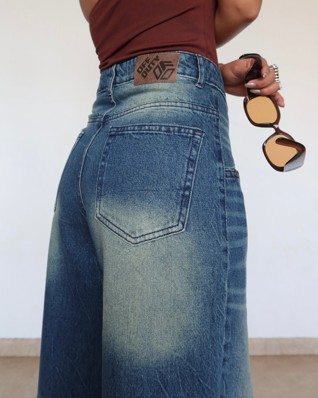 Too Relaxed Baggy Wide Leg Jeans