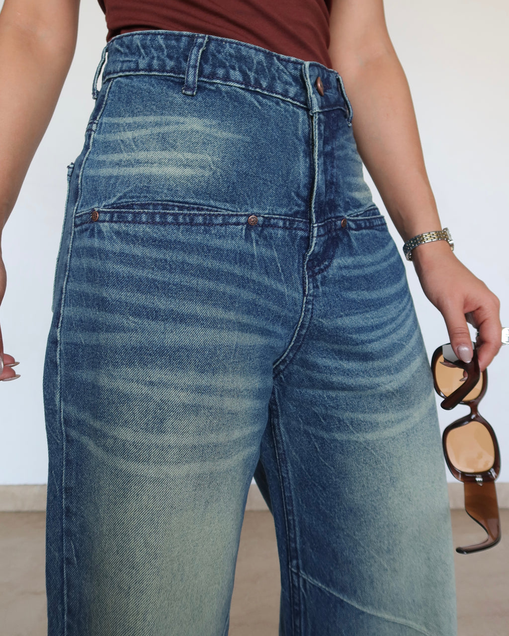 Too Relaxed Baggy Wide Leg Jeans