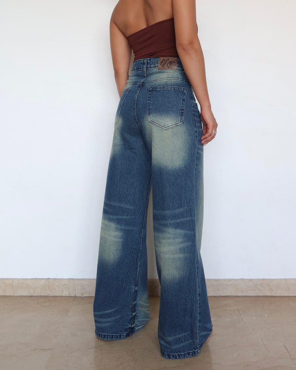 Too Relaxed Baggy Wide Leg Jeans