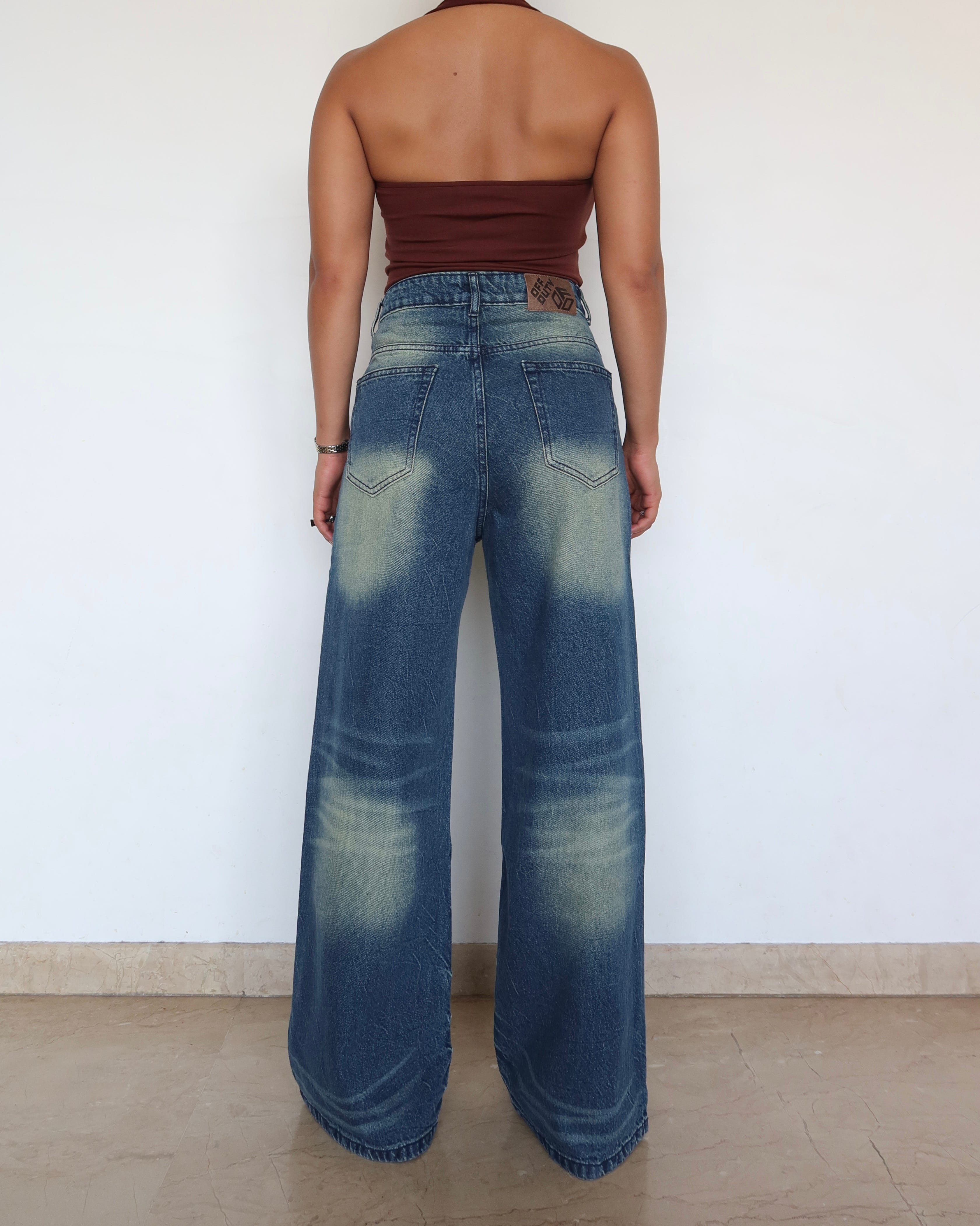 Too Relaxed Baggy Wide Leg Jeans