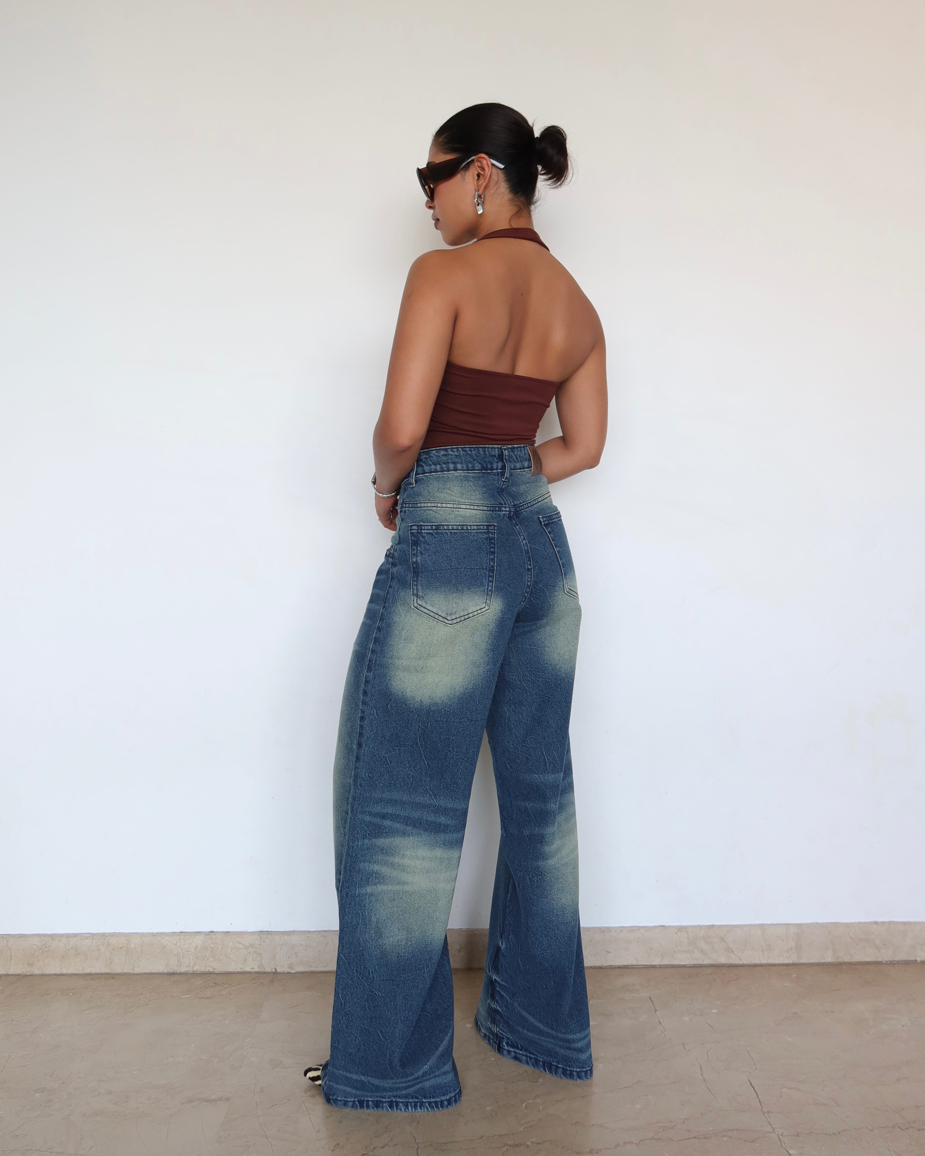 Too Relaxed Baggy Wide Leg Jeans