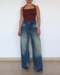 Too Relaxed Baggy Wide Leg Jeans