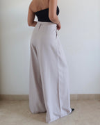French Flow Pleated Wide Leg Pants