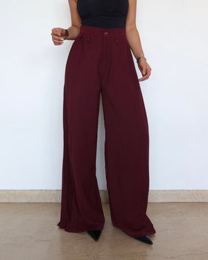 Pleat Please Wide Leg Pants