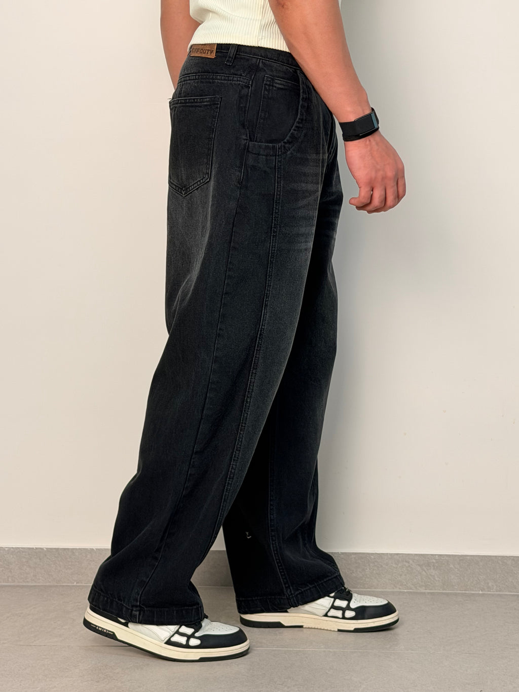 Level Up Pannel Super Baggy Jeans