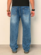 Pleat Game Baggy Jeans