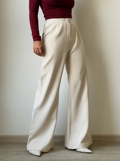 Darted Contour Bootcut Pants