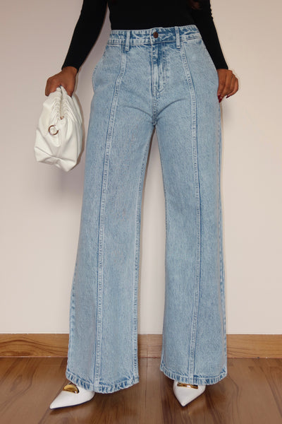 Parallel Blue Wide Leg Jeans