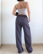 Rivet Grip Loose Tailored Trousers