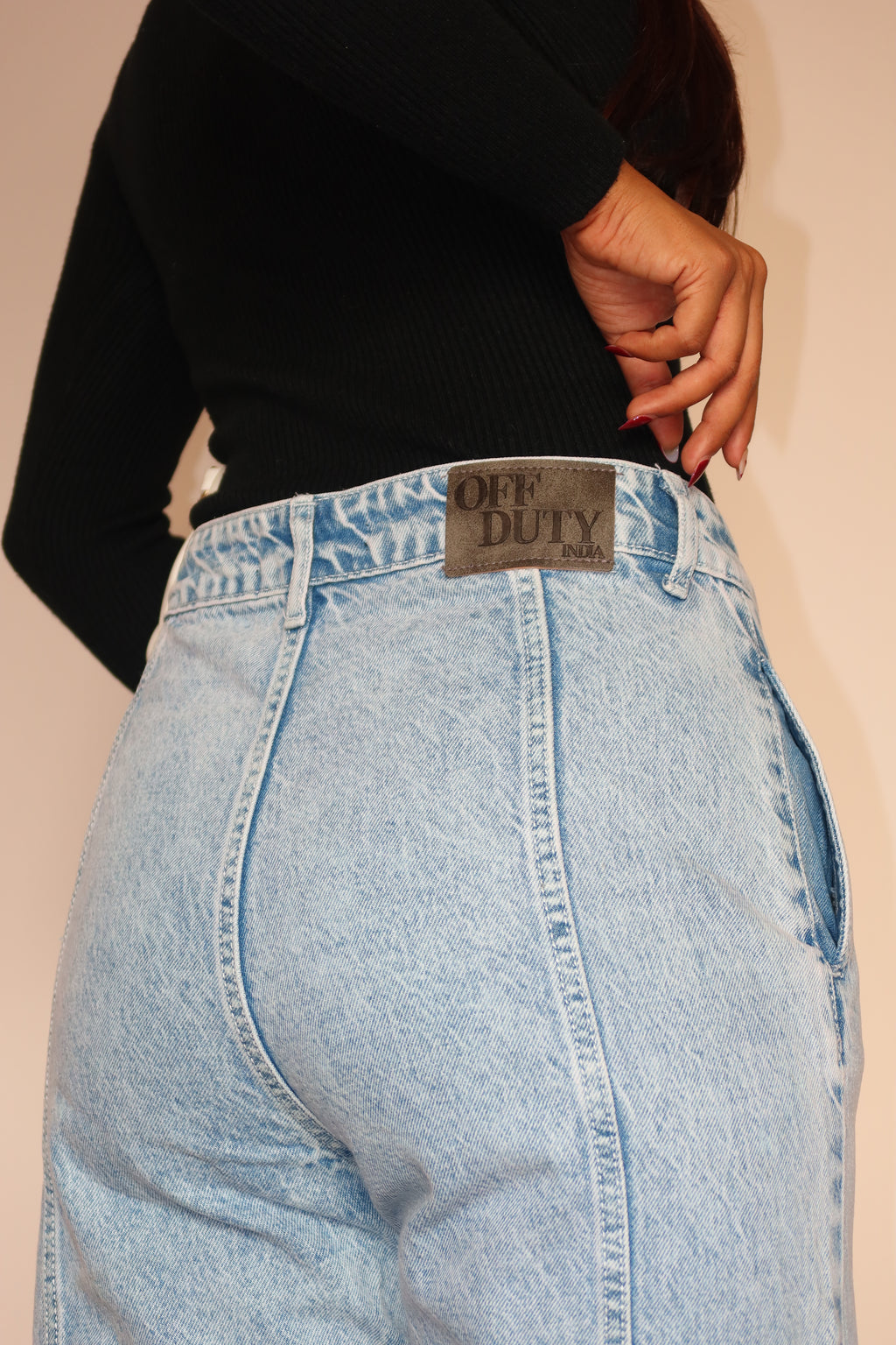 Parallel Blue Wide Leg Jeans