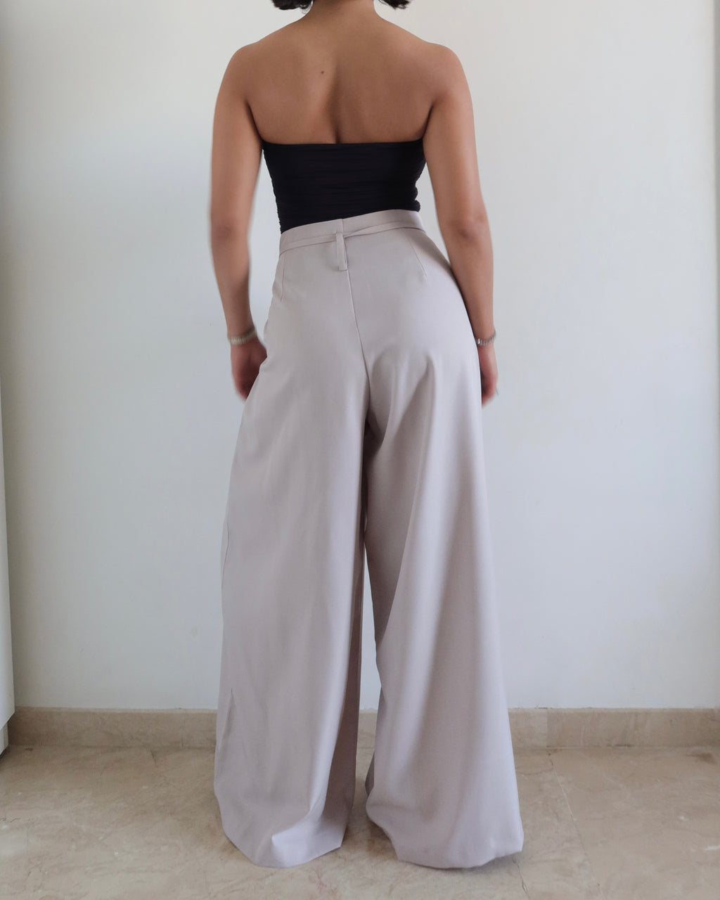 French Flow Pleated Wide Leg Pants