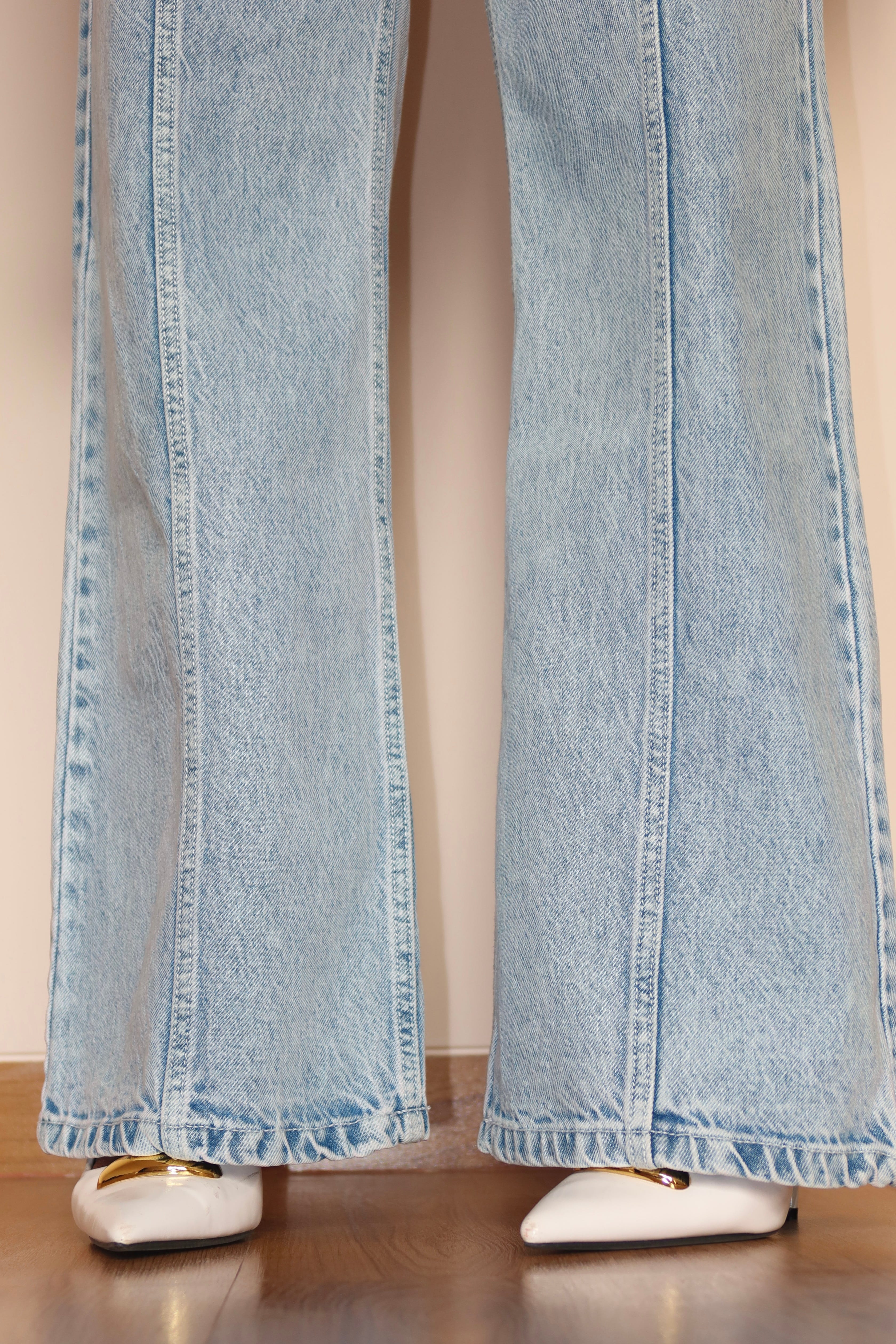 Parallel Blue Wide Leg Jeans