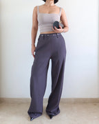 Rivet Grip Loose Tailored Trousers