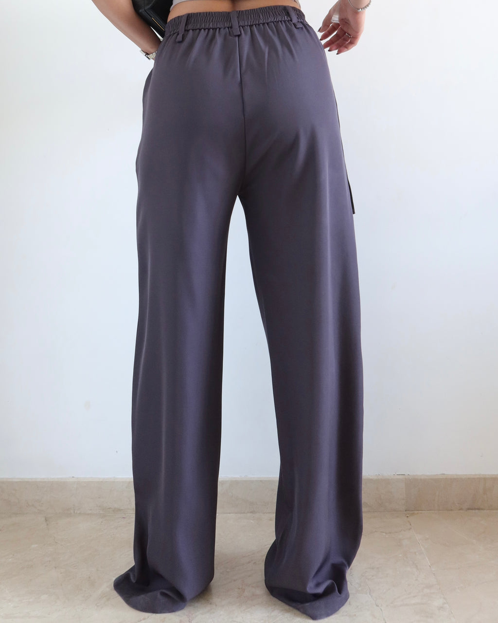 Rivet Grip Loose Tailored Trousers