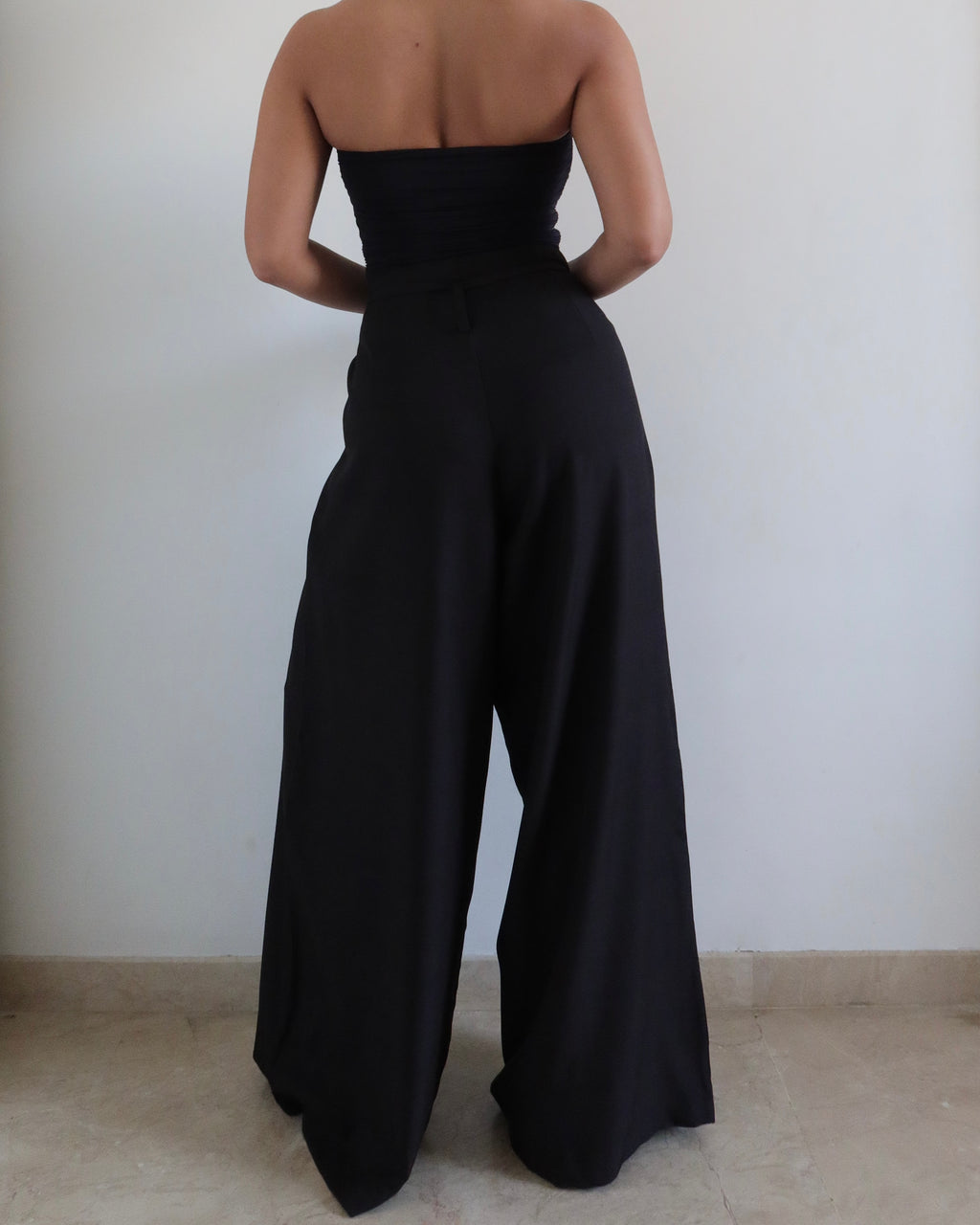 French Flow Pleated Wide Leg Pants
