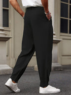 Neat Pleats Tailored Linen Pants