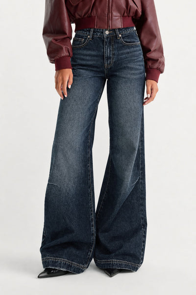 Static Fade Flare Jeans