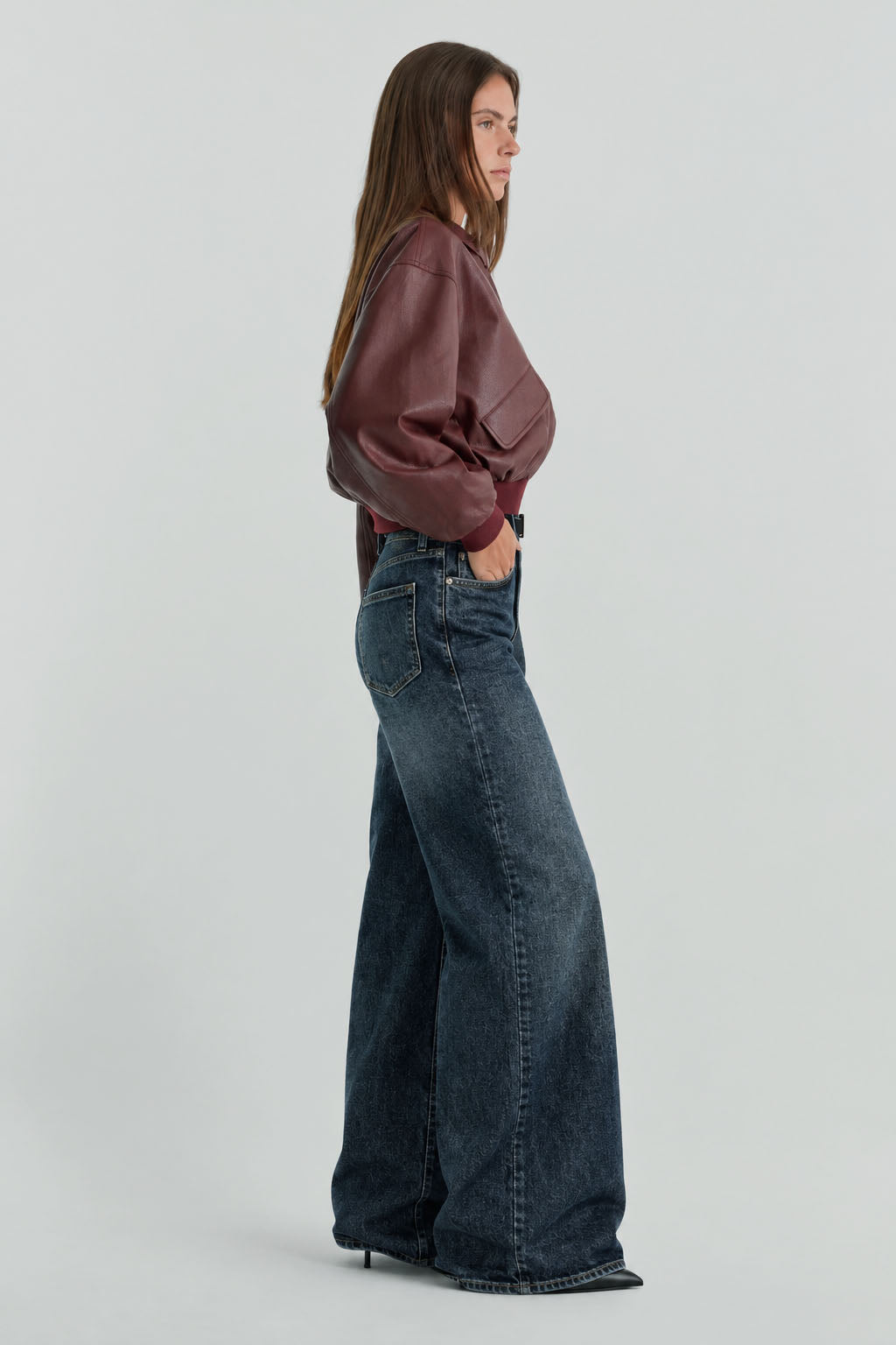 Static Fade Flare Jeans